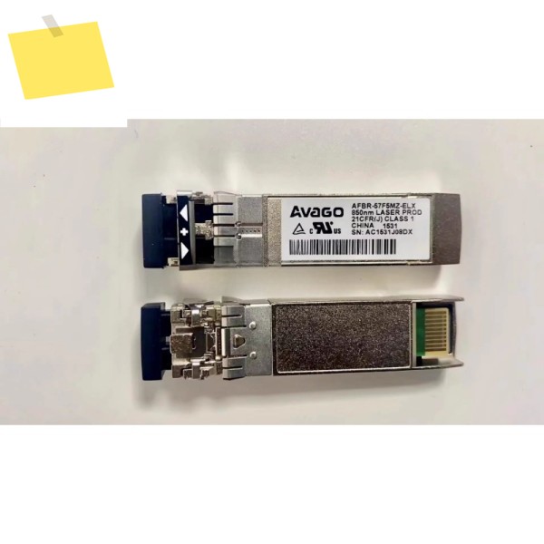 AVAGO AFBR-57F5MZ-ELX 16G 850nm LC SFP + 300M 멀티모드 광섬유 모듈용 부품 제품 이미지
