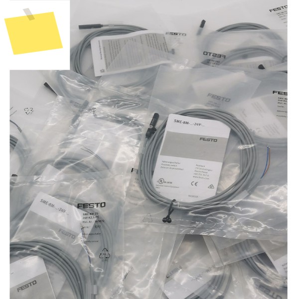 FESTO 페스토 릴랙턴스 근접 스위치 SMT-10M-PS-24V-E-0.3-L-M8D 551375 부품 제품 이미지