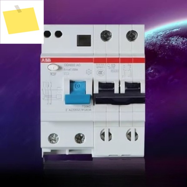 ABB 충격 보호기 에어 서킷 브레이커 오픈 스위치 바이폴라 2P10A 누전 GSH202-C10 부품 제품 이미지