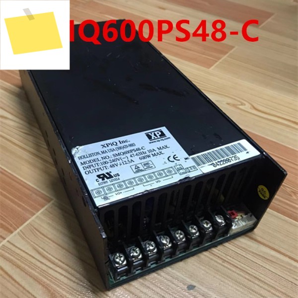 XP 48V12.5A 600W 전원 공급 장치 SMQ600PS48-C용 거의 새 원본 PSU 제품처럼 작동 제품 이미지