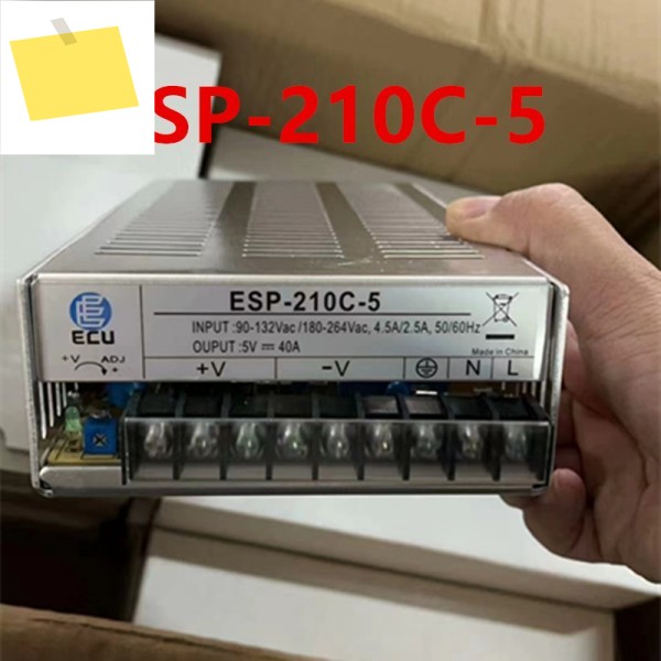 ECU 5V40A 210W ESP-210C-5 12V17A 용 새 원본 전원 공급 장치 제품 이미지