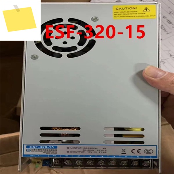 ECU 15V21.4A 320W ESF-320-15 새 원본 전원 공급 장치 제품 이미지
