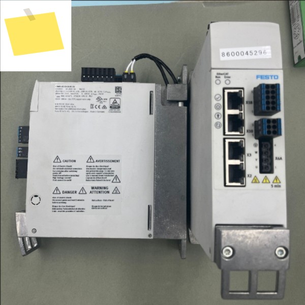FESTO 서보 드라이브용 부품 CMMT-AS-C2C4C5-3A11A-MPECEP-S1 제품 이미지
