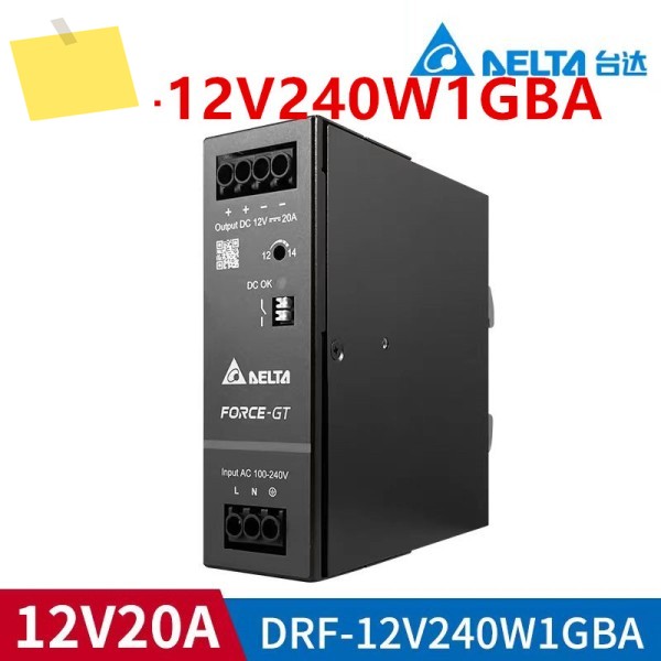 기존 DELTA 12V20A 240W DIN 레일 전원 공급 장치 용 새 제품 이미지