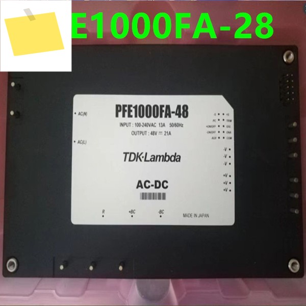 기존 TDK-LAMBDA 28V36A 1000W 전원 공급 장치 PFE1000FA-28용 새 제품 이미지