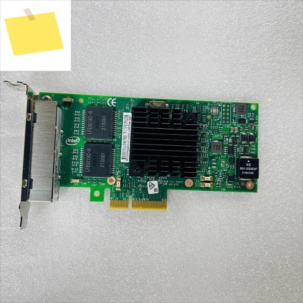 부품은 원래의 I350-T4G2P20 4포트 기가비트 네트워크 인터페이스 카드 RJ45 전기 적합합니다. 제품 이미지