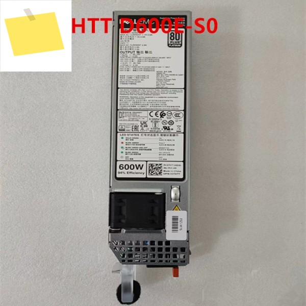 R450 600W 3THTT D600E-S0 DPS-500AB-52 A 용 새 원본 전원 공급 장치 제품 이미지