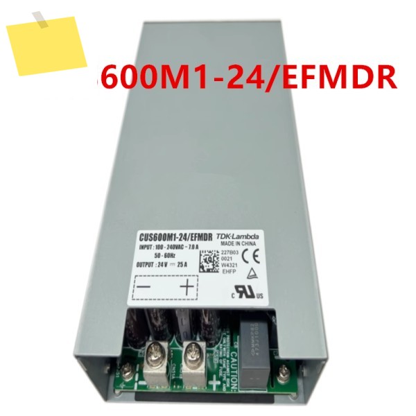TDK-LAMBDA 24V25A 600W CUS600M1-24EFMDR EFMDR용 새 원본 전원 공급 장치 제품 이미지