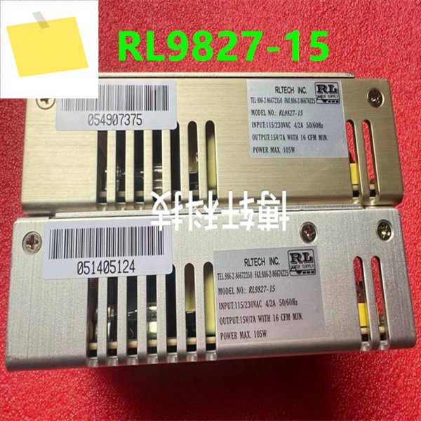 1PCS 분해 원래 전원 공급 장치 RLTRCH 15V7A 105W RL9827-15 새것처럼 작동 제품 이미지