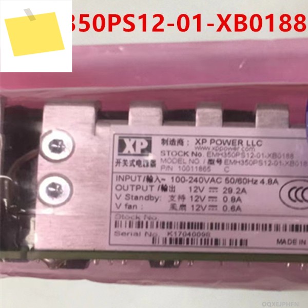 XP 12V29.2A 350W 전원 공급 장치 EMH350PS12-01-XB0188용 새 원본 제품 이미지