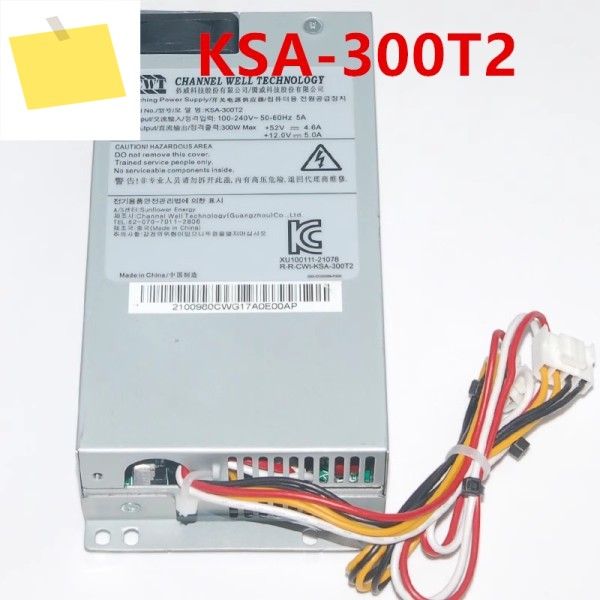 CWT 300W KSA-300T2 새 원본 전원 공급 장치 제품 이미지