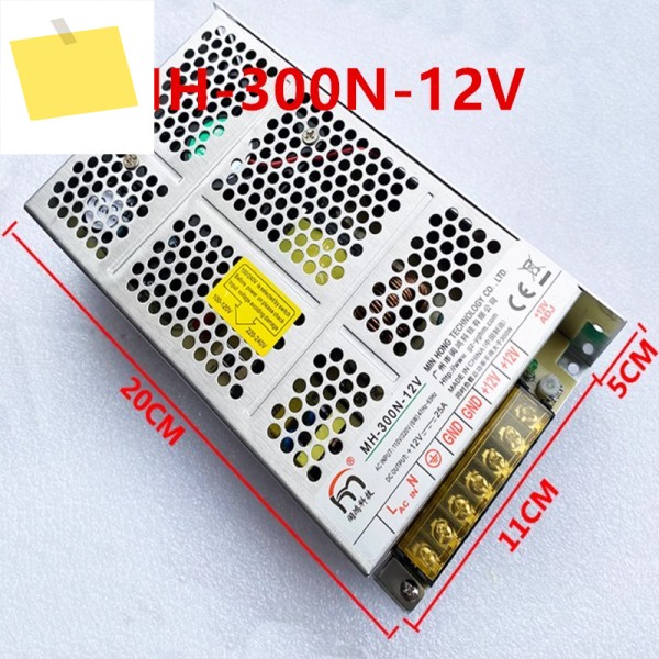 MIN HONG 12V25A 300W MH-300N-12V용 새 원본 전원 공급 장치 제품 이미지