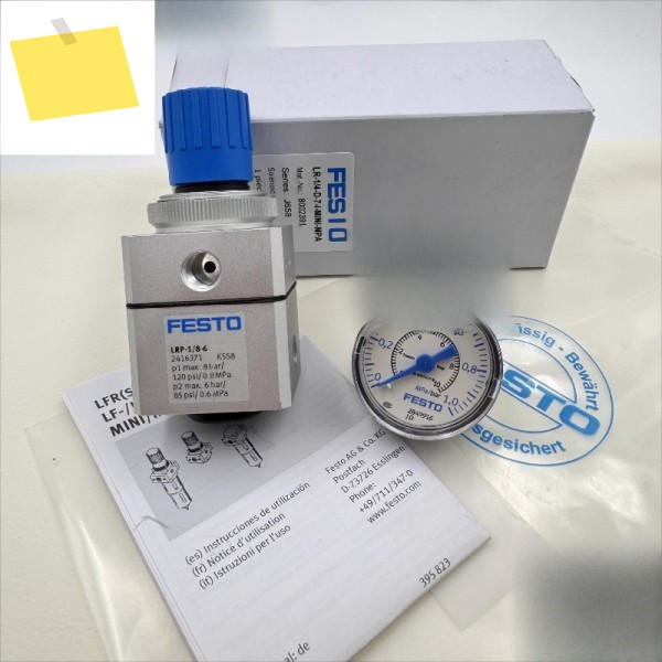 FESTO 정밀 조절기 LRP - 18-6 SA 15089984 부품 제품 이미지