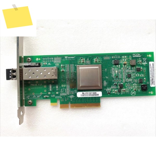 부품은 모듈을 포함하여 원래 분해된 Qlogic QLE2560 8GB 단일 포트 광섬유 카드 PCI-E에 적합합니다 제품 이미지
