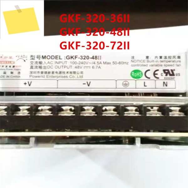 POWERLD 36V48V72V 320W GKF-320-36II 새 원본 전원 공급 장치 제품 이미지