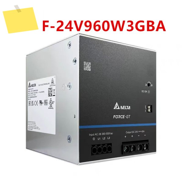 기존 DELTA 24V40A 960W DIN 레일 전원 공급 장치 DRF-24V960W3GBA 용 새 제품 이미지