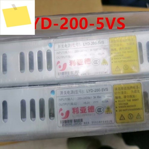 LEYARD 5V40A 200W LYD-200-5VS용 새 원본 전원 공급 장치 1개 제품 이미지