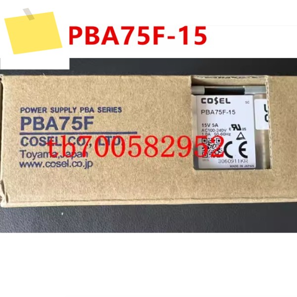 COSEL 15V5A 75W 전원 공급 장치 PBA75F-15용 새 제품 이미지