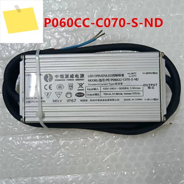 ZHONHEN 51-86V 60W 전원 공급 장치 PE-P060CC-C070-S-ND 용 거의 신품 미사용 원래 새 제품처럼 작동 제품 이미지