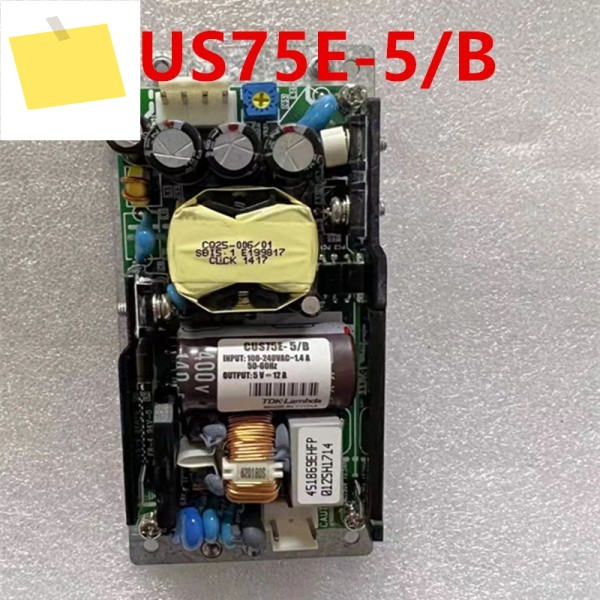 기존 TDK-LAMBDA 5V12A 75W 전원 공급 장치 CUS75E-5B B 용 새 제품 이미지