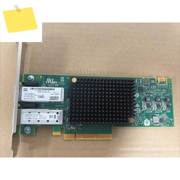 부품은 원래 분해된 HP SN1200E Q0L13AQ0L14A16Gb 단일이중 포트 FC HBA 카드 Gen10에 적합합니다. 제품 이미지