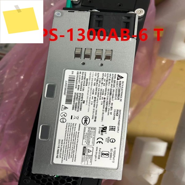 기존 DELTA 1300W 전원 공급 장치 DPS-1300AB-6 T 용 거의 새 제품처럼 작동 제품 이미지