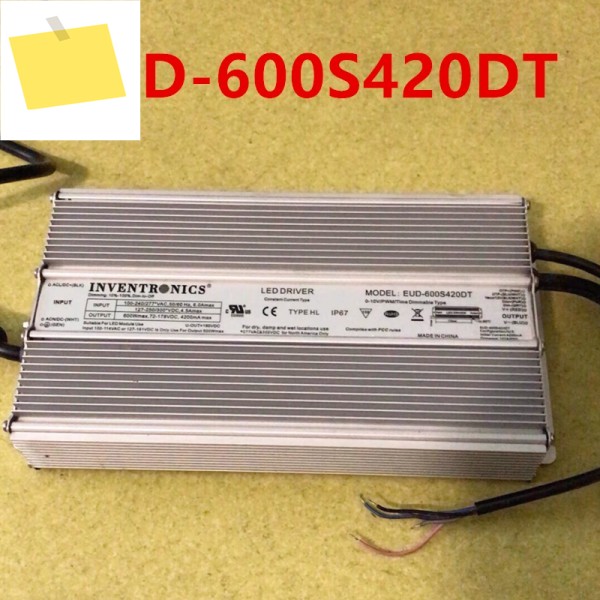 INVENTRONICS 72-178V 600W 전원 공급 장치 EUD-600S420DT용 거의 새 미사용 제품 이미지