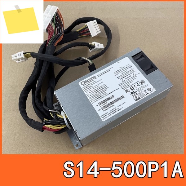 CHICONY FLEX 소형 1U 500W S14-500P1A용 거의 새 전원 공급 장치는 새것처럼 작동합니다. 제품 이미지