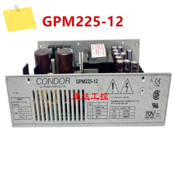 CONDOR 225W GPM225-12 GPC41-12G용 원래 전원 공급 장치 분해 새것처럼 작동 제품 이미지