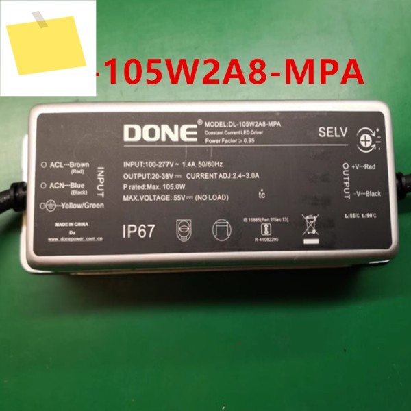 DONE IP67 32-58V 105W DL-105W1A8-MPA-H I 용 새 원본 전원 공급 장치 제품 이미지