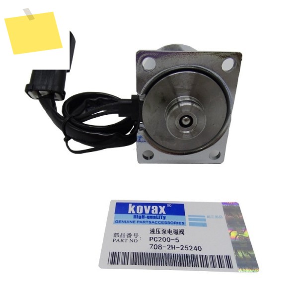 Parts are suitable for Jianleshun KOVAX hydraulic pump solenoid valve PC200-5 708-2H-25240 construct 제품 이미지