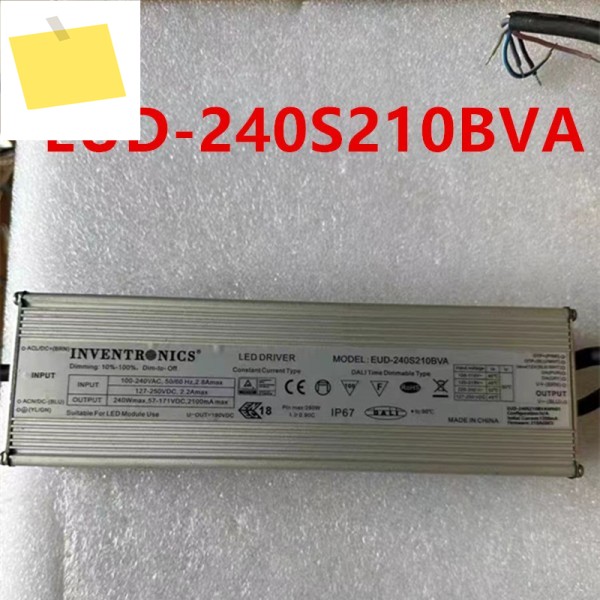 Inventronics 57-171V 240W EUD-240S210BVA 24-68V EUK-320S670DT용 거의 새 전원 공급 장치 제품 이미지
