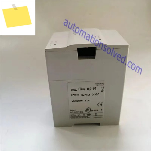 새박스에 들어있는 프로그래머블 로직 컨트롤러 FX2N-4AD-PT PLC 아날로그 입력 모듈 제품 이미지