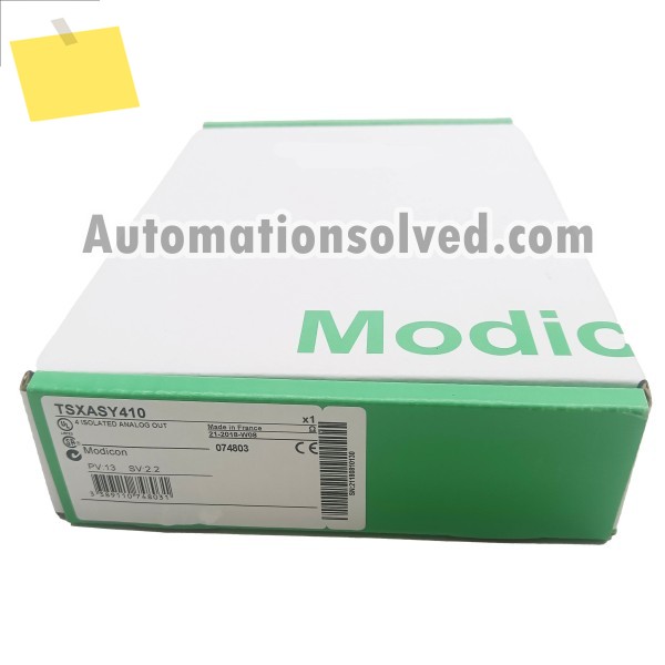 박스형 Modicon PLC 아날로그 출력 모듈 TSXASY410의 신품 기능 제품 이미지
