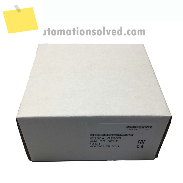 GE Fanuc 아날로그 입력 모듈 IC200ALG260 새 제품 밀봉 제품 이미지