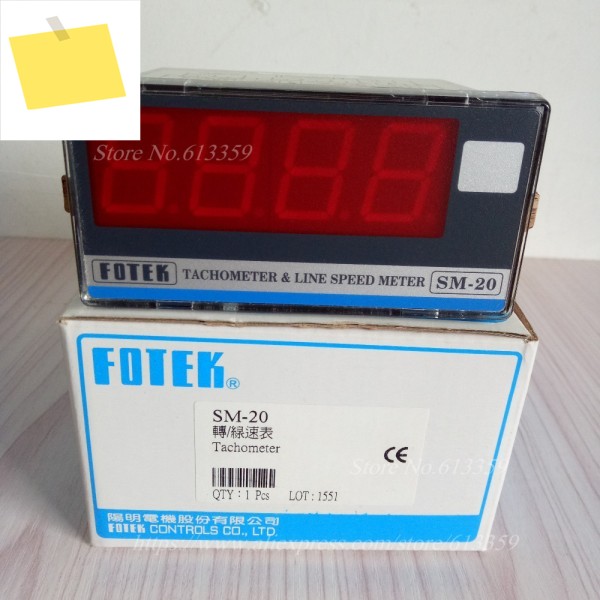 SM-20 FOTEK 다기능 카운터 타코미터 라인 속도계 100% 새 제품 및 제품 이미지