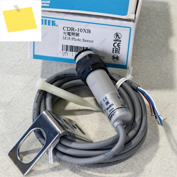 1PC CDR-10XB FOTEK M18 NC 관형 새 원본 사진 센서 10-30 VDC 제품 이미지