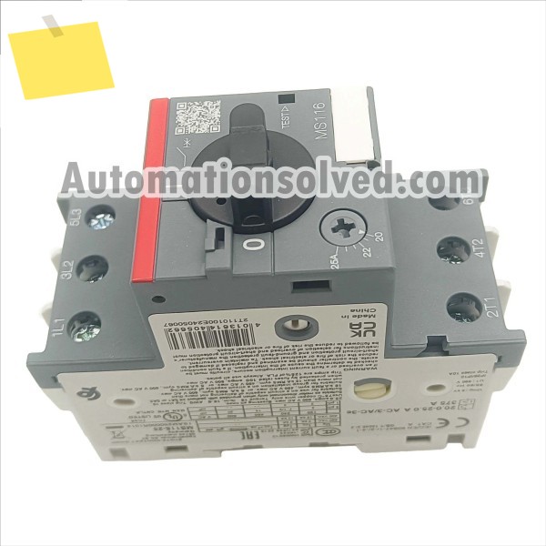 MS 116 모터 회로 차단기 20-25A AC3 1SAM250000R1014 제품 이미지