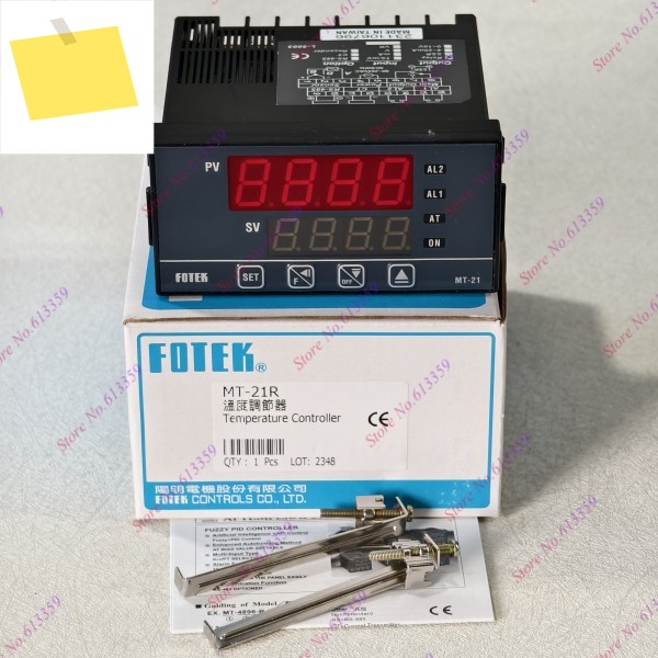 MT21-R 릴레이 출력 FOTEK PID + 퍼지 마이크로 컴퓨터 제어 모드 온도 컨트롤러, 96x48x80, 새제품 제품 이미지