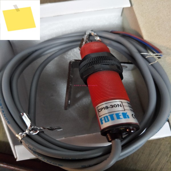 1PC CP18-30N 또는 FOTEK M18 NPN 원통형 용량성 근접 센서 10-30VDC 신품 제품 이미지