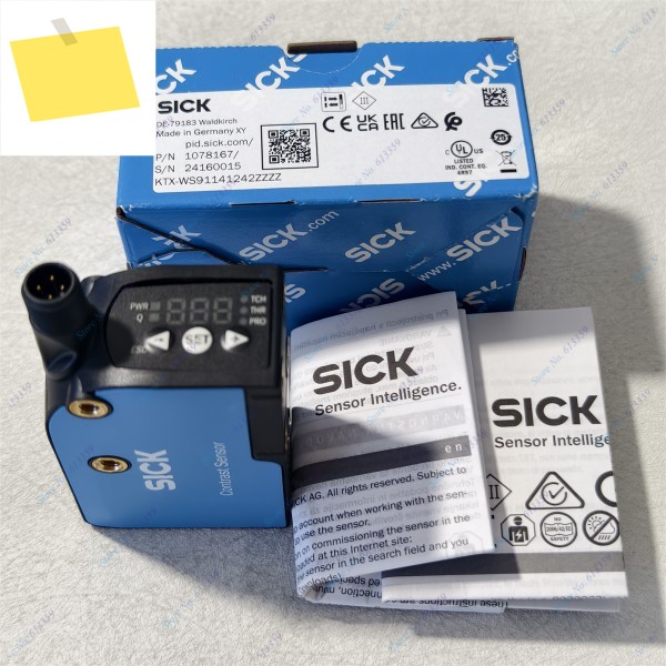 Sick 신품 광전 컬러 코드 센서 KTX-WS91141242ZZZZ 1078167 제품 이미지