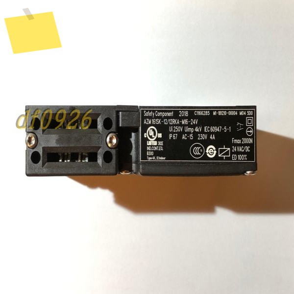 AZM161SK-1212RKA-M16-24V 신품 리미트 안전 스위치 제품 이미지