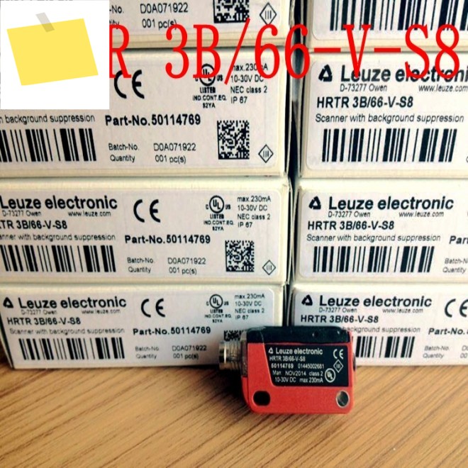 1PC HT3C.V2N-M8 LEUZE 광전 스위치 센서 신품 원본 교체 HRTR 3B66-V-S8 50114769 제품 이미지