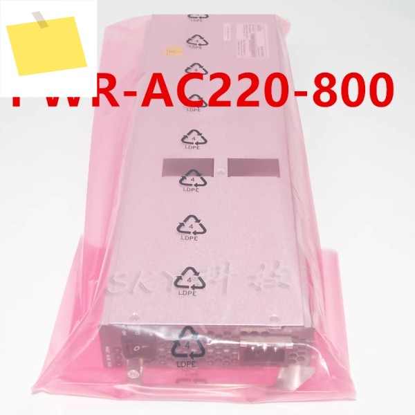 UNV PWR-AC220-800용 거의 새 제품 미사용 원래 전원 공급 장치는 작동합니다. 제품 이미지
