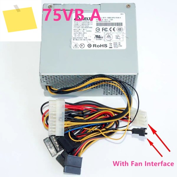 팬인터페이스가 있는 DELTA 75W DPS-75VB A용 새 원본 전원 공급 장치 VX350 제품 이미지