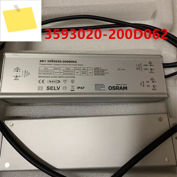 기존 OSRAM 200W 전원 공급 장치 2D1용 거의 새 미사용 3593020 -200D062 제품 이미지