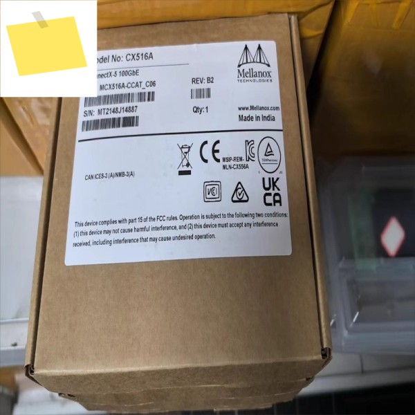 멜로스 MCX516A-CCATCDAT ConnectX-5 EN 100GbE 듀얼 포트 QSFP28 네트워크 인터페이스 카드 부품 제품 이미지