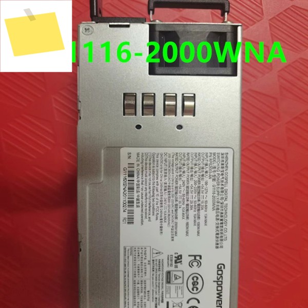 기존 GOSPOWER 2000W 전원 공급 장치 G1116-2000WNA용 새 제품 이미지