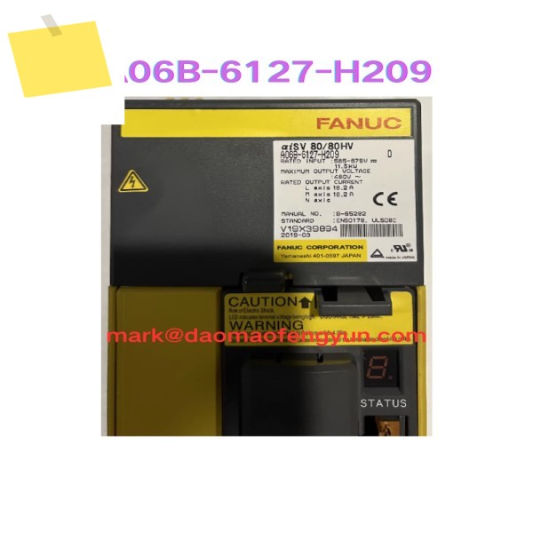 A06B-6127-H209 중고 서보 드라이브 테스트 OK 제품 이미지