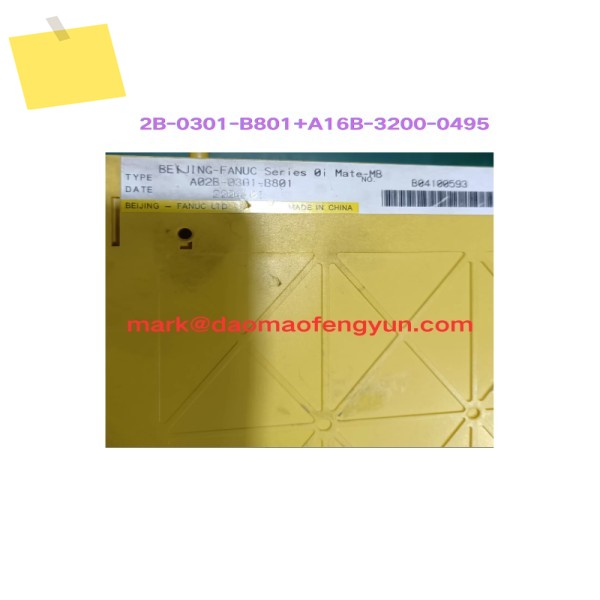 A02B-0301-B801 A16B-3200-0495 중고 시리즈 Oi Mate TB 시스템 분할 호스트 마더보드 완료 OK 제품 이미지